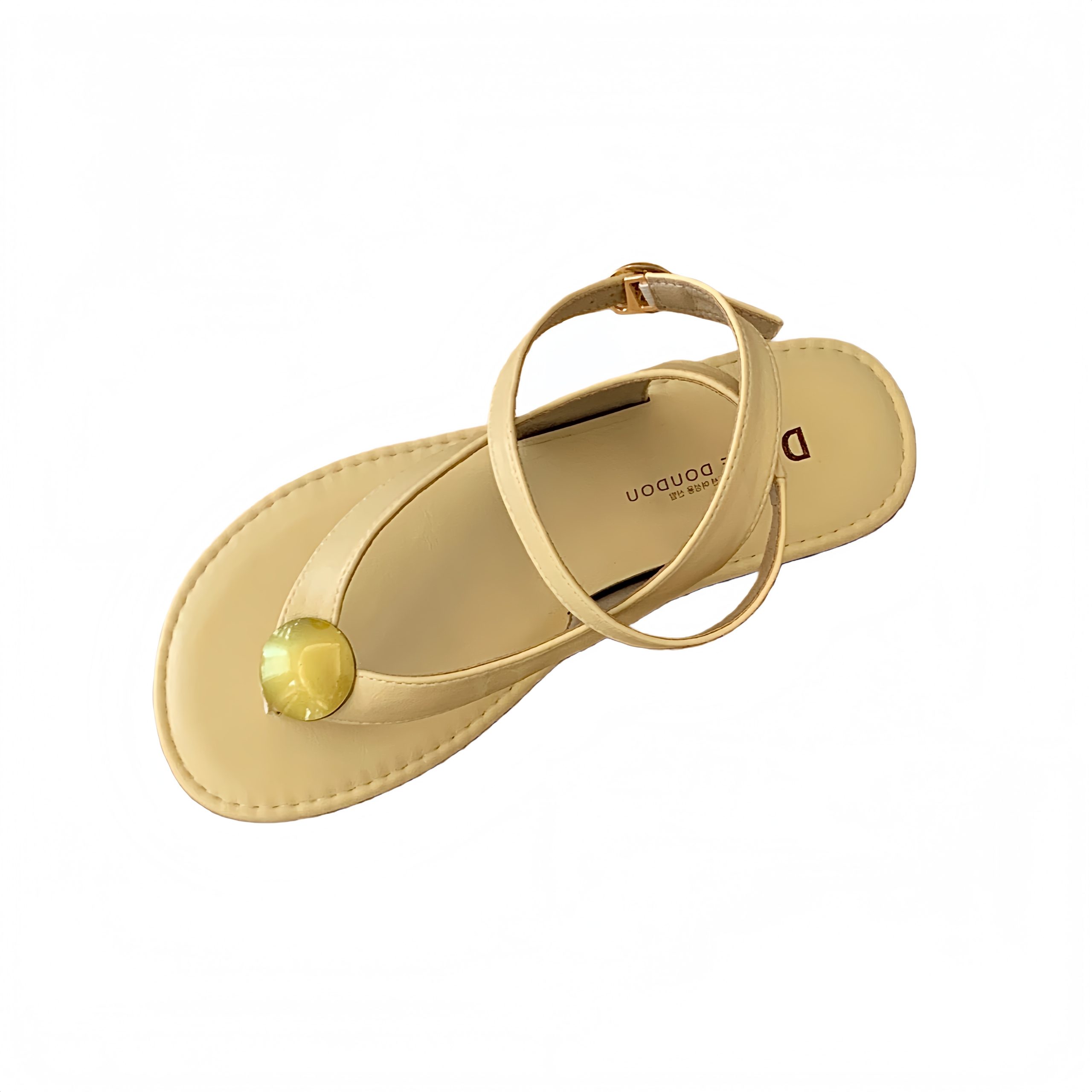 French Style Women's Summer Sandals 2026 New Flat Toe Separator Flip Flops Roman Sandals with Dresses - Image 5